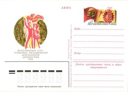 ** * 9 Db MODERN Lenint ábrázoló Motívumlap / 9 Modern Motive Cards Of Lenin - Unclassified