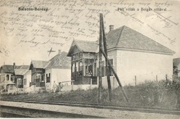 T2/T3 Balatonberény, Páli Villák, Bolgár Villa, Vasúti Sínek. Neumark Adolf Kiadása (EK) - Unclassified