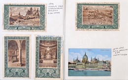 Budapest - 5 Db Szent István Jubileumi Év (1038-1938) Képeslap 2 Db Albumlapon / 5 Postcards Of The Stephen I Of Hungary - Unclassified