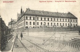 T2/T3 1905 Budapest II. Irgalmas-rend Kórháza, Villamos Sín - Ohne Zuordnung