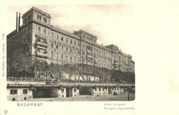 ** T2 Budapest V. Hotel Hungária Szálloda, Magyar Zászló. Dr. Trenkler Co. - Unclassified