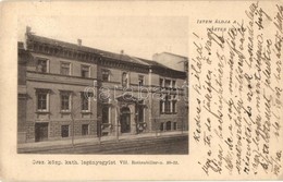 T2/T3 1900 Budapest VII. Orsz. Központi Katolikus Legényegylet. Rottenbiller U. 20-22.  (EK) - Unclassified