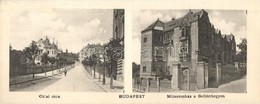 ** T1 Budapest XI. Orlay Utca, Villa, Műteremház A Gellérthegyen (18 Cm X 7 Cm) - Unclassified