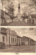 T2/T3 1931 Decs, Református Templom, Főjegyzői Lak. Betelheim Miksa Kiadása (EK) - Unclassified