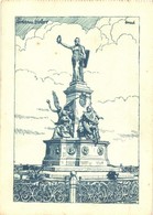 ** T2/T3 Arad, Vértanú Szobor. Kiadja A Délvidéki Egyetemi és Főiskolai Hallgatók Egyesülete / Martyrs' Statue, Monument - Sin Clasificación