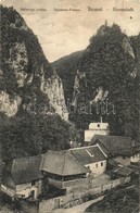 T3/T4 1915 Brassó, Kronstadt, Brasov; Salamon Kő, Szikla / Salamon Felsen / Pietrele Lui Solomon / Rock (ázott / Wet Dam - Unclassified