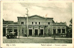 T2/T3 Dés, Dej; Teatrul National / Nemzeti Színház, Medgyesi Lajos Kiadása / Theater + Kelet Visszatért 102. Vép. Alj. T - Unclassified