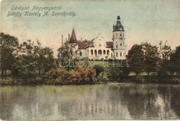 * T3/T4 Enyedszentkirály, Königsdorf, Sancrai (Nagyenyed); Bánffy Kastély. Földes Ede Kiadása / Castle (Rb) - Unclassified