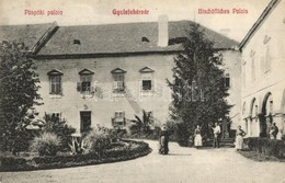 T2/T3 1913 Gyulafehérvár, Karlsburg, Alba Iulia; Püspöki Kastély. Kiadja Petri F. Vilmos / Bishöfliches Palais / Bishop' - Unclassified