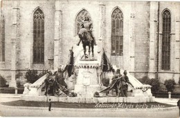 * T2/T3 Kolozsvár, Cluj; Mátyás Király Szobor / Statue  '1940 Kolozsvár Visszatért' So. Stpl  (EK) - Unclassified