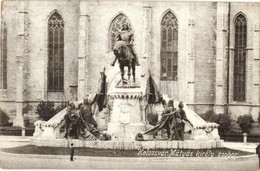 * T2/T3 Kolozsvár, Cluj; Mátyás Király Szobor / Statue  '1940 Kolozsvár Visszatért' So. Stpl  (EK) - Non Classificati