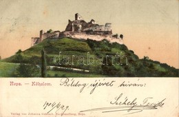 * T2/T3 1905 Kőhalom, Reps, Rupea; Festung / Vár. Kiadja Johanna Gunesch / Cetatea Rupea / Castle (EB) - Unclassified