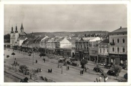 T2/T3 Marosvásárhely, Targu Mures; Széchenyi Tér, Központi Szálloda, Szabó Sándor étterme, Kalap Király, Kari József, To - Unclassified