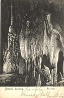 T2 1903 Mézged, Meziad; Pestera Meziad / Meziádi (Mézgedi) Cseppkőbarlang, Az Oltár / Stalactite Cave Interior, 'altar' - Unclassified