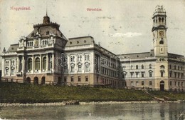 T2/T3 1912 Nagyvárad, Oradea; Városháza. Kiadja Sipos József / Town Hall (EK) - Unclassified