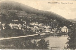 T2/T3 Oravicabánya, Oravita; Látkép, Kis Tó. Kiadja Weisz Félix / General View With Lake (EB) - Non Classificati