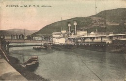 T2 1914 Orsova, MFTR Hajóállomás, Gőzhajó / Port, Steamship - Non Classificati