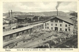 ** T1/T2 Resica, Resita; Hengermű és Gépgyár / Uzina De Laminat Si Atelierul De Masini / Walzwerk / Rolling Mill And Mac - Unclassified