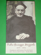 Padre GIUSEPPE MAZZANTI Fondatore Istituto Piccole Suore Di S.Teresa Del B.Gesù  IMOLA,Bologna/santino - Devotion Images