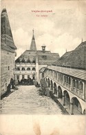 T2/T3 1905 Vajdahunyad, Hunedoara; Vár Belseje, Udvar. Adler Fényirda / Cetatea (Castelul) Huniadestilor / Castle, Court - Unclassified