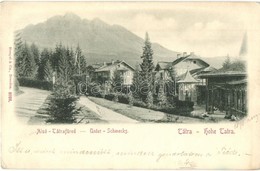 T2/T3 1898 Alsótátrafüred, Tátrafüred, Unter-Schmecks, Dolny Smokovec (Tátra, Magas Tátra, Vysoké Tatry); (EK) - Non Classificati