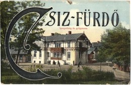 T2/T3 Csíz, Csízfürdő, Kúpele Cíz; Igazgatóság és Gyógyterem. Kiadja Soyka Pál 46. Sz. Iniciálés Díszítéssel / Spa Direc - Non Classés