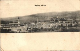 T2/T3 1907 Nyitra, Nitra; Látkép, Laktanya, Püspöki Vár. Kiadja Fürst Sz. 630. / General View, Military Barracks, Bishop - Unclassified