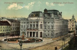 T2 1911 Pozsony, Pressburg, Bratislava; Városi Színház / Theatre - Unclassified