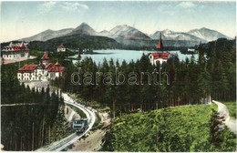 T2/T3 Tátra, Magas Tátra, Vysoké Tatry; Fogaskerekű Vasút A Csorba-tóval / Csorbersee Mit Der Zahnradbahn /  Strbské Ple - Non Classificati