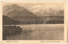 T2/T3 Tátra, Magas Tátra, Vysoké Tatry; Csorba Tó, Pátria és Tátra Hegycsúcsok. Turistaság és Alpinizmus Kiadása, Dr. Vi - Unclassified