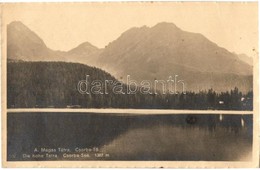 T2 Tátra, Magas Tátra, Vysoké Tatry; Csorba Tó / Strbské Pleso / Lake, Mountain Peaks - Non Classificati