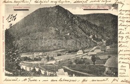 T2/T3 Alsóverecke, Niznije Verecki (Bereg); Vereckei Szoros. Bertsik Emil Kiadása / Gorge (EK) - Non Classificati