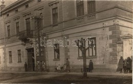 * T2 1927 Beregszász, Berehove; Ludvik Pluhovsky úri Szabó üzlete / Street View, Tailor Shop. Photo - Ohne Zuordnung