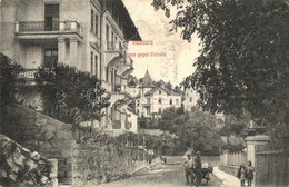 * T2/T3 Abbazia, Opatija; Strasse Gegen Voloska / Street Towards Volosko  (Rb) - Non Classificati