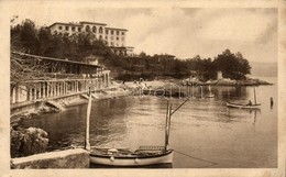 T2/T3 Lovran, Lovrana; Grand Hotel, Seebad, Boats (EK) - Unclassified