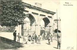 ** T1 Pola, Pula; Porta Gemina / Gate - Unclassified