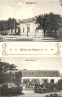 ** T1 Gyála, Dala; Községháza, Erdélyikert / Town Hall, Villa - Unclassified