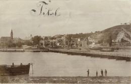 T2 1908 Titel, Hajóhíd A Tiszán / Pontoon  Bridge On Tisa River. Photo - Zonder Classificatie