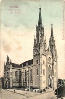 T3 Versec, Vrsac; Római Katolikus Templom. Kiadja Özv. Kirchner J. E. / R. Kath. Kirche / Catholic Church (EK) - Zonder Classificatie