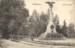 ** T2/T3 Csáktornya, Cakovec; Zrínyi Emlékoszlop / Zrínyi Monument (fl) - Zonder Classificatie