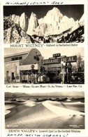 * T1/T2 California, Mount Whitney Highest In The US, Carl Bruno's Gas Station In Lone Pine, Death Valley Lowest Spot In  - Non Classés