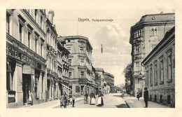 ** T2 Opole, Oppeln; Malapanerstrasse / Street View With Hotel Germania, Shop Of R. Koloman - Unclassified
