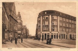 T2 1926 Hamm, Bahnhofstrasse / Railway Street, Shop Of Heinrich Rüter - Zonder Classificatie