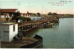 ** T1 Rostov-on-Don, Pontoon Bridge On River Don - Ohne Zuordnung