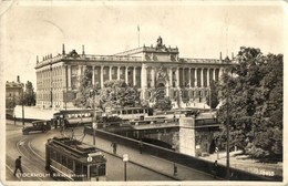 T2/T3 Stockholm, Riksdagshuset / Castle, Trams, Automobile (EK) - Zonder Classificatie