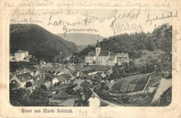 T4 1906 Rogatec, Rohitsch; General View, Church. Verlag Martinic (b) - Zonder Classificatie