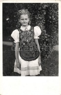 ** T2 Magyaros Leányka Viselet / Hungarian Folklore, Folk Costume For Girls. Photo - Unclassified