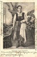 T2/T3 Bulgarian Folklore, Woman In Traditional Costumes (Sofia, Sofija) (fl) - Non Classificati