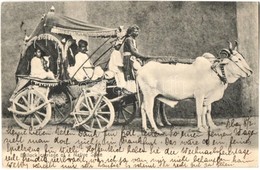 T2/T3 Bullock Carriage Of A Native State, Folklore From Inida (fa) - Non Classés