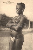 ** T1/T2 Afrique Occidentale, Jeunes Ebrié / African Folklore, Ebrié Woman, Nude - Non Classés